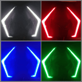 Infinite Offroad (RGB + W) Polaris Fang or Brow Light - RZR / No Controller - Rock Lights