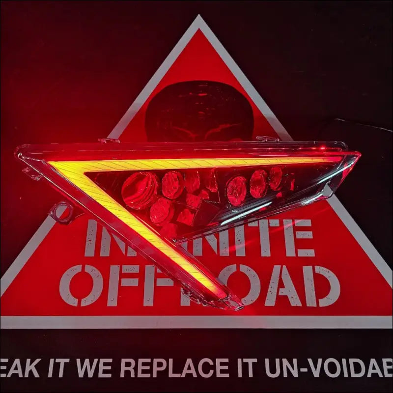 Infinite Offroad | (RGB + W) POLARIS HEADLIGHT - PRO XP Turbo R Pro - NO PLUG INTO ROCK LIGHTS