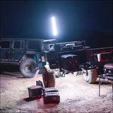 Infinite Offroad (RGB + W) Whips (Compatible With Rock Lights) - 2 Foot 1.5’’ Thick / Single / No Controller - LIGHTS