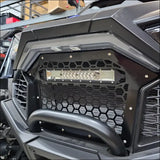 Infinite Offroad RZR Pro Grille w/ 102w Light Bar - No Thanks - Rock Lights
