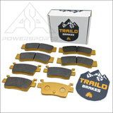 Kawasaki KRX/KRX4 1000 2020-2026 Ceramic Brake Pad Set - Vehicle Parts & Accessories