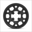 KMC KS133 Mesa Lite UTV Wheel - Satin Black - 15x6 / + 38mm / 4x137 - Wheels