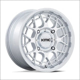 KMC KS139 Technic UTV Wheel - Silver Machined - 15x7 / + 38mm / 4x156 - Wheels