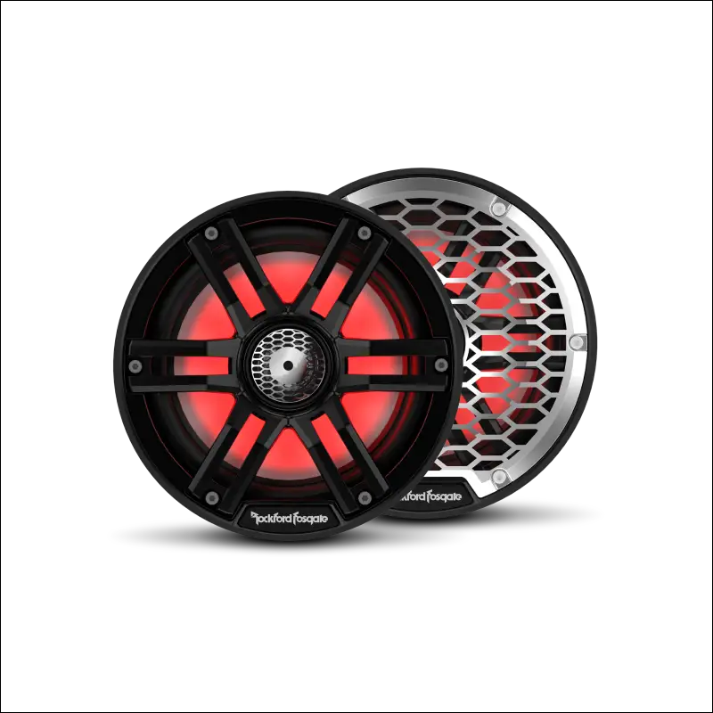 M2 6.5” Color Optix™ Marine 2-Way Speakers (Black) - Audio