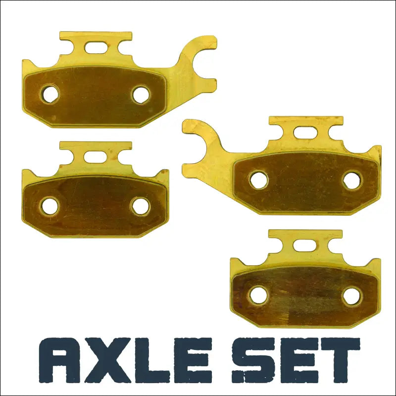 Can-Am Maverick MAX/XDS/XMR 2013-2018 Brass Brake Pad Set - Rear Axle - Brakes