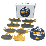 Can-Am Maverick MAX/XDS/XMR 2013-2018 Front & Rear Ceramic Brake Pad Set - Brakes