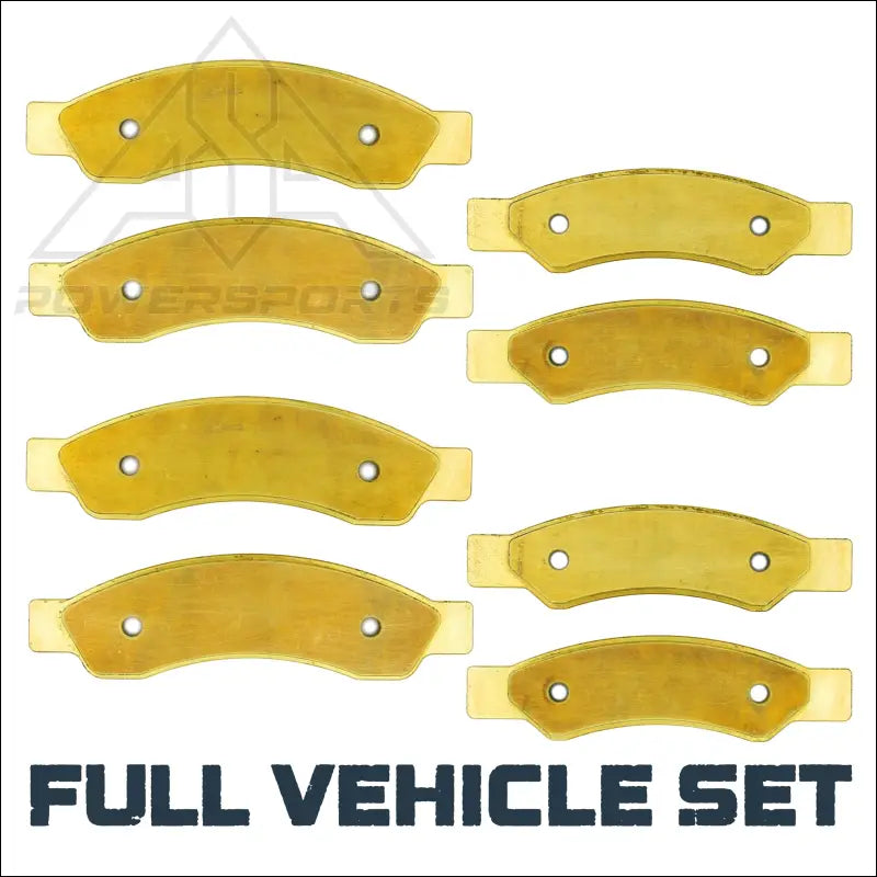 Can-Am Maverick R/R MAX 2024-2025 Front & Rear Brass Brake Pad Set - Brakes