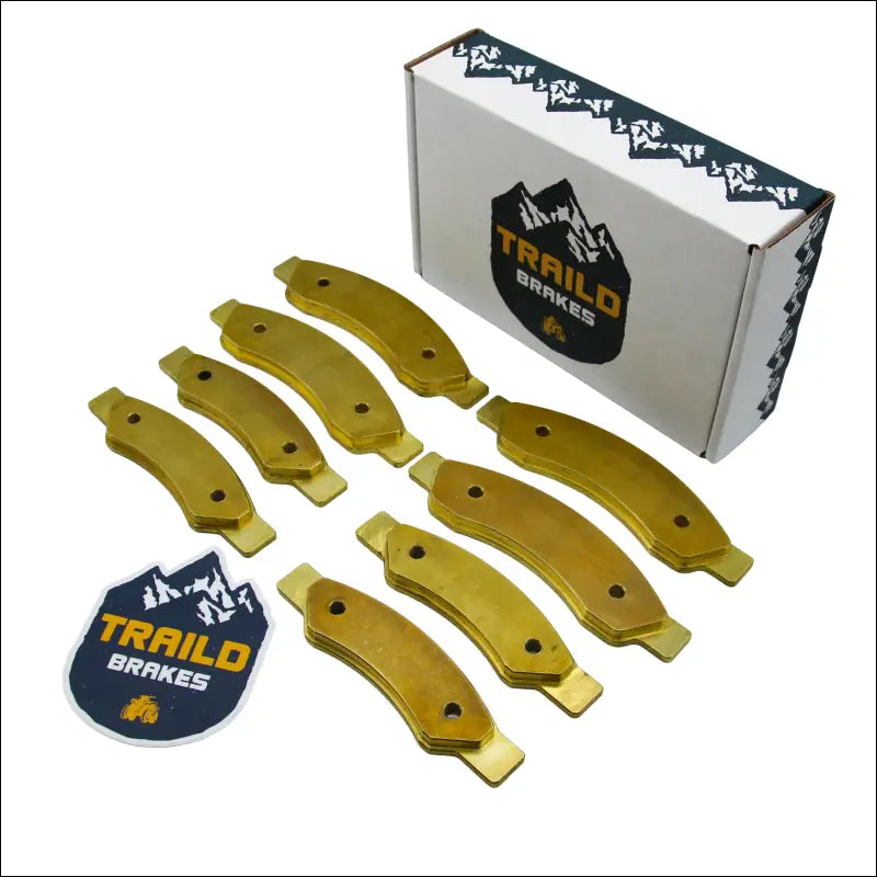 Can-Am Maverick R/R MAX 2024-2025 Front & Rear Brass Brake Pad Set - Vehicle Parts Accessories