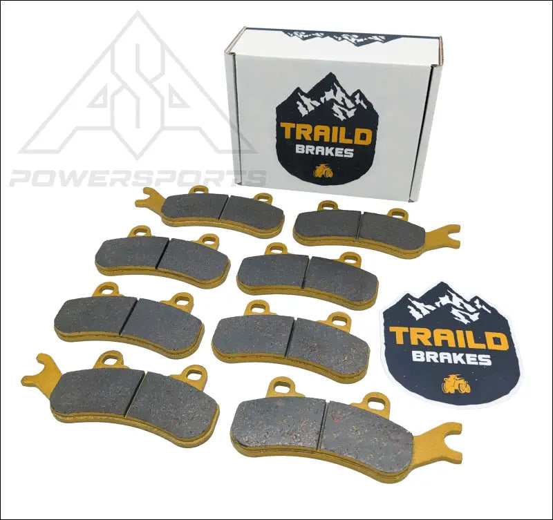 Can-Am Maverick X3/MAX/Sport/Trail 2017-2026 Front & Rear Ceramic Brake Pad Set - Vehicle Parts Accessories