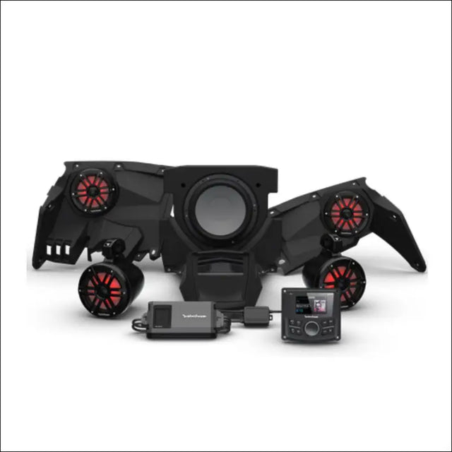 Maverick X3 Rockford Fosgate Audio Kit Color Optix Gen 3 (Stage 4)
