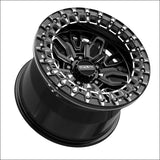 Mayhem R Beadlock | Gloss Black Contrast Cut - 15x10 | +0mm/5 + 5 | 5x4.5 | 98871 - Wheels