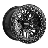 Mayhem R Beadlock | Gloss Black Contrast Cut - Wheels