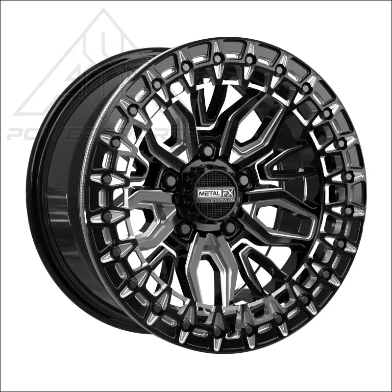 Mayhem R Beadlock | Gloss Black Contrast Cut - Wheels
