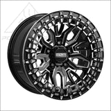 Mayhem R Beadlock | Gloss Black Contrast Cut - Wheels