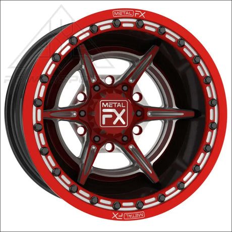MetalFX 15’’ Bullet 6R Forged 3-Piece Beadlock - Wheels