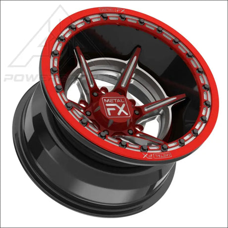 MetalFX 15’’ Bullet 6R Forged 3-Piece Beadlock - Wheels