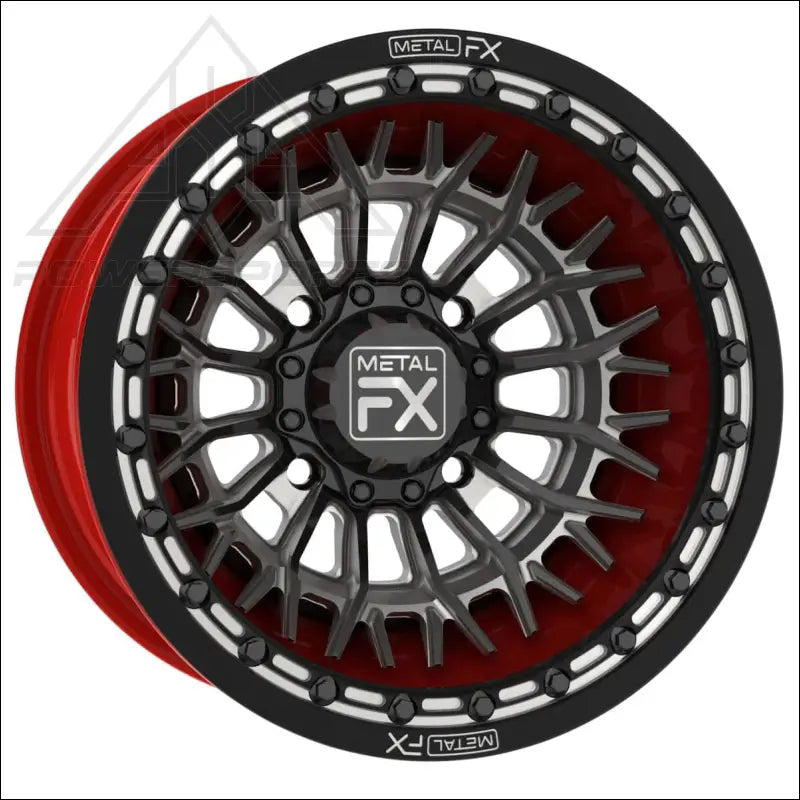 MetalFX 15’’ Falcon Forged 3-Piece Beadlock - 4 Lug - Wheels