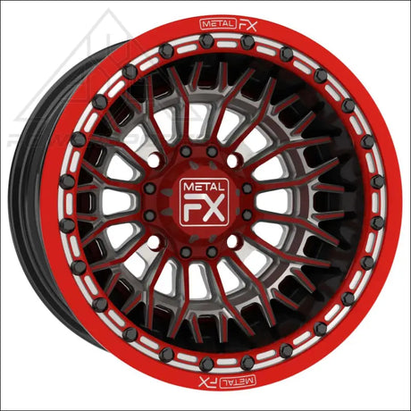 MetalFX 15’’ Falcon Forged 3-Piece Beadlock - 4 Lug - Wheels