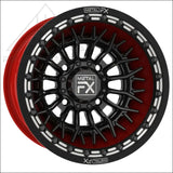 MetalFX 15’’ Falcon Forged 3-Piece Beadlock - 4 Lug - Wheels