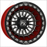 MetalFX 15’’ Mobster 6R Forged 3-Piece Beadlock - Wheels