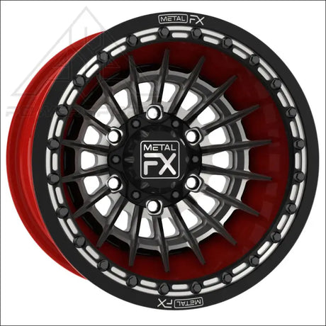 MetalFX 15’’ Mobster 6R Forged 3-Piece Beadlock - Wheels
