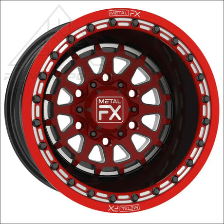 MetalFX 15’’ Outlaw 6R Forged 3-Piece Beadlock - Wheels