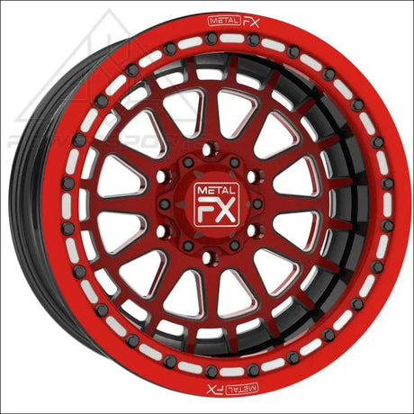 MetalFX 17’’ Outlaw 6R Forged 3-Piece Beadlock - Custom - Wheels
