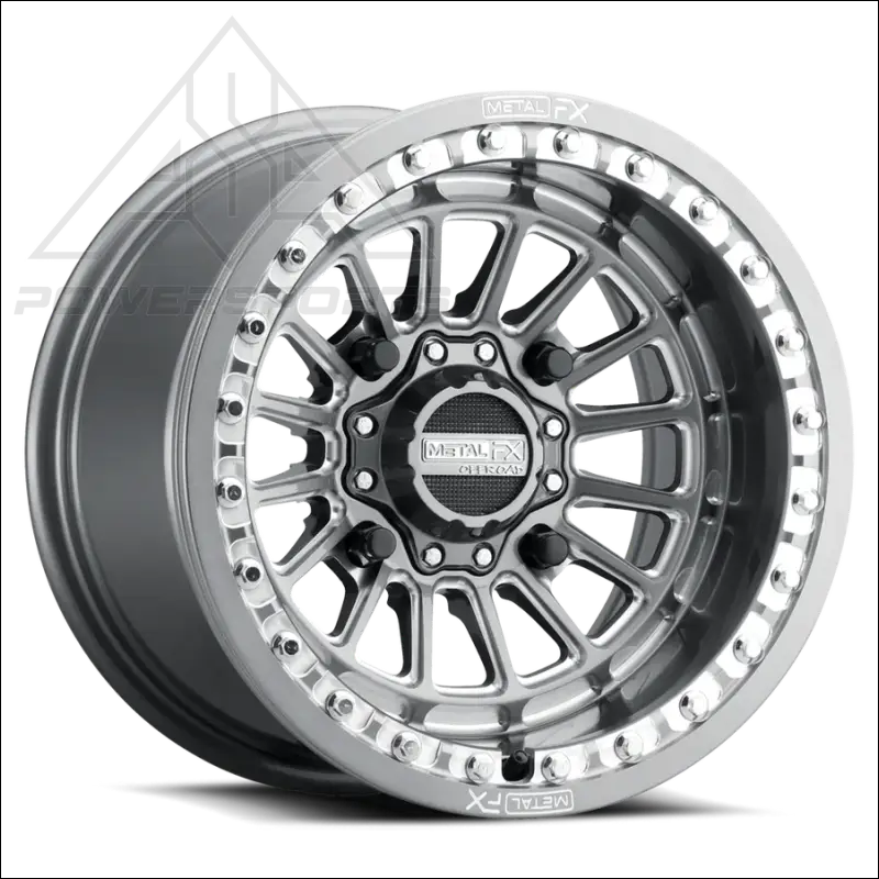 MetalFX Delta Beadlock - Gunmetal Contrast Cut - Wheels
