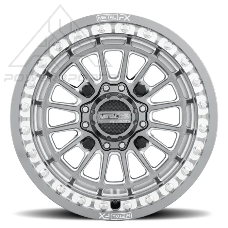 MetalFX Delta Beadlock - Gunmetal Contrast Cut - Wheels