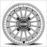 MetalFX Delta Beadlock - Gunmetal Contrast Cut - Wheels