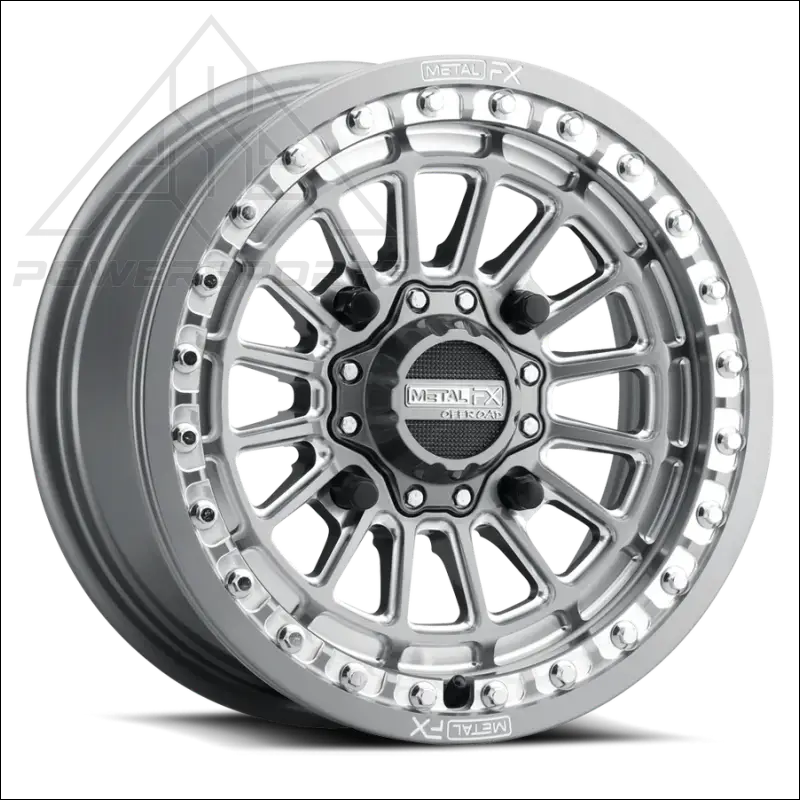 MetalFX Delta Beadlock - Gunmetal Contrast Cut - Wheels