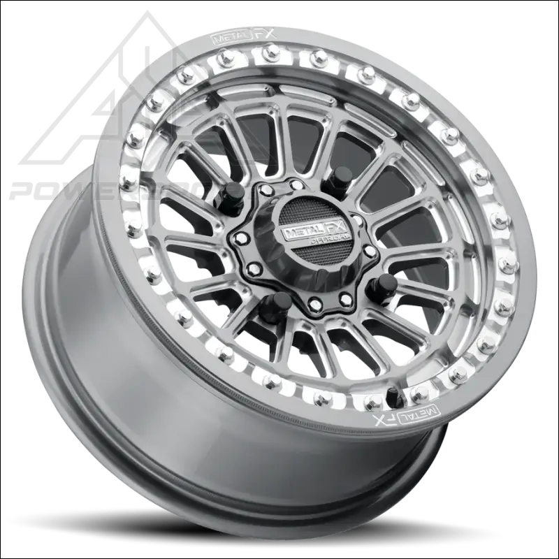 MetalFX Delta Beadlock - Gunmetal Contrast Cut - Wheels