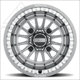MetalFX Delta Beadlock - Gunmetal Contrast Cut - Wheels