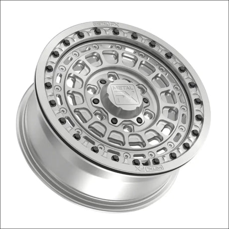 MetalFX Hitman 6R 15x6 Forged Monoblock Beadlock - Raw - Wheels