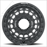 MetalFX OffRoad Hitman 15X6 Beadlock Wheel - Black - Wheels