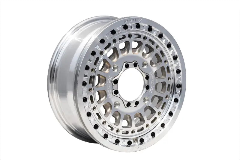 MetalFX OffRoad Hitman 15X6 Beadlock Wheel - Raw - 15x6 / 4x136/4x137 - Wheels