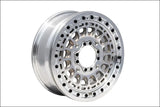 MetalFX OffRoad Hitman 15X6 Beadlock Wheel - Raw - 15x6 / 4x136/4x137 - Wheels