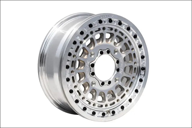 MetalFX OffRoad Hitman 15X6 Beadlock Wheel - Raw - 15x6 / 4x136/4x137 - Wheels