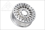 MetalFX OffRoad Hitman 15X6 Beadlock Wheel - Raw - 15x6 / 4x136/4x137 - Wheels
