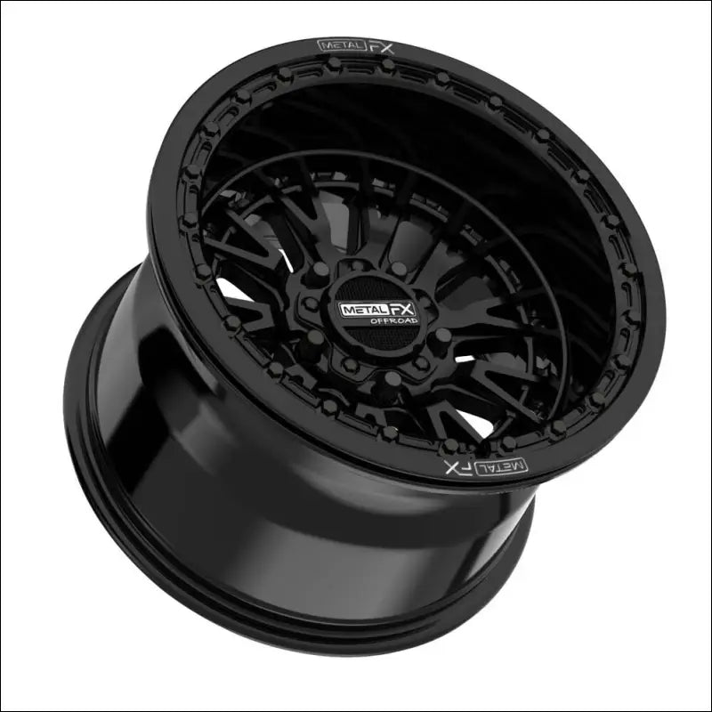 MetalFX Slayer R Beadlock Gloss Black - 15x10 / 5 + 5( + 0mm) / 5x4.5 - Wheels
