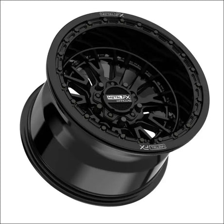 MetalFX Slayer R Beadlock Gloss Black - 15x10 / 5 + 5( + 0mm) / 5x4.5 - Wheels
