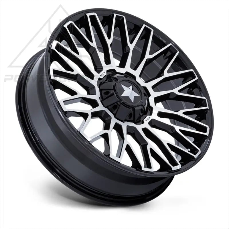 MSA M50 Clubber - Gloss Black Machined - Wheels