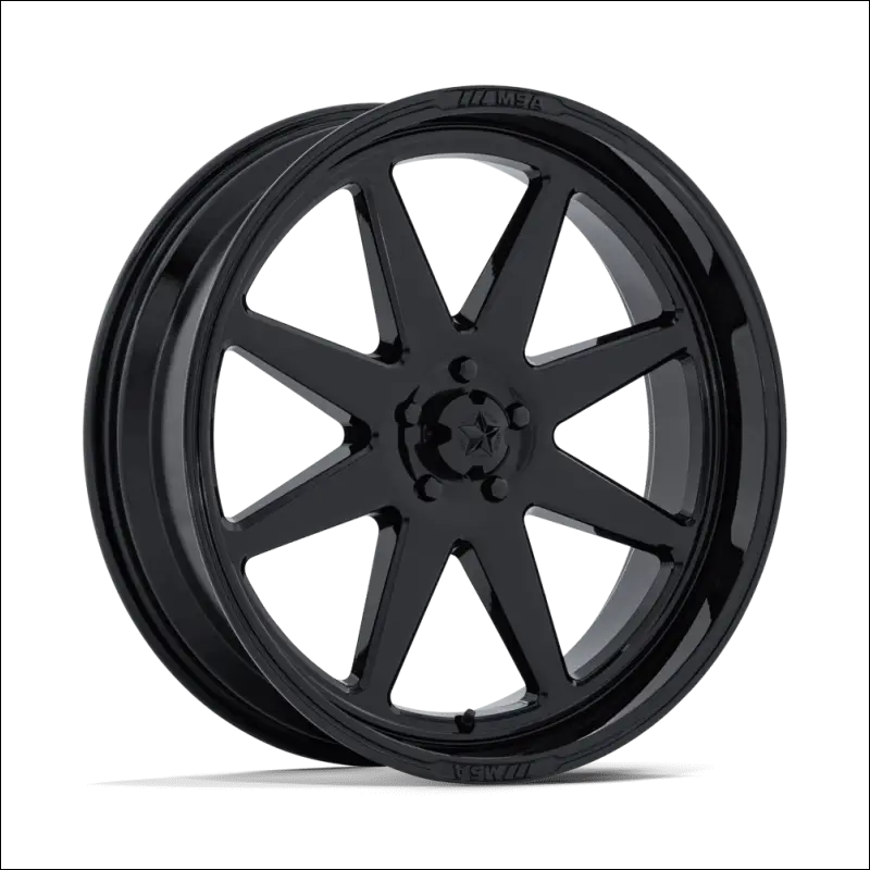 MSA M54 Spark UTV Gloss Black Wheels Cast Aluminum - 14x7 / 4x110 / 10