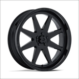 MSA M54 Spark UTV Gloss Black Wheels Cast Aluminum - 15x7 / 5x114.3/5x4.5 / 10