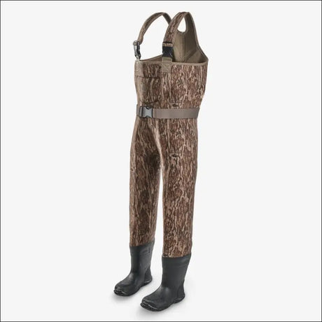 Neoprene Waders | Youth - Mossy Oak Bottomland - 5-Apr
