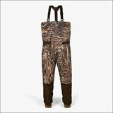 Omega Uninsulated Zip Waders | Mens - Realtree Max-7 - Regular 10