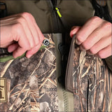 Omega Uninsulated Zip Waders | Mens - Realtree Max-7 - Regular 11