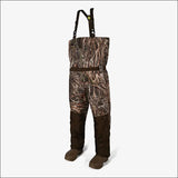 Omega Uninsulated Zip Waders | Mens - Realtree Max-7 - Regular 8
