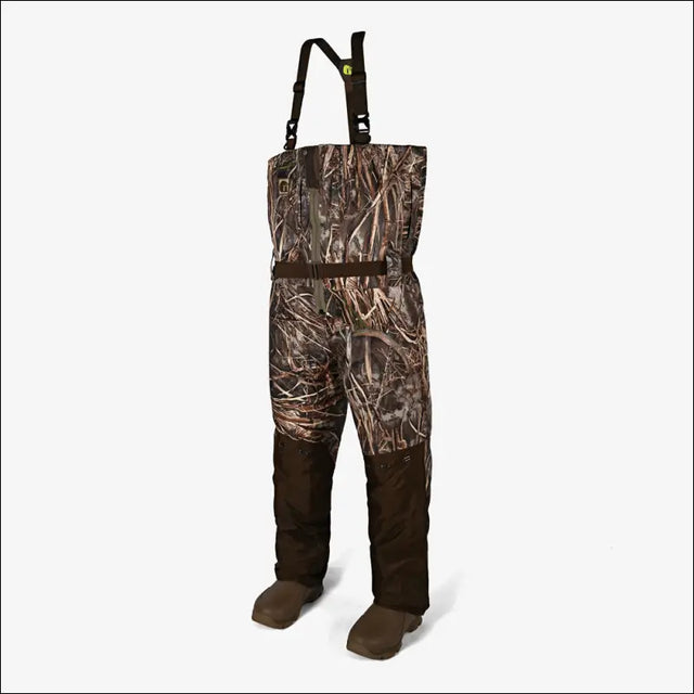 Omega Uninsulated Zip Waders | Mens - Realtree Max-7 - Regular 8
