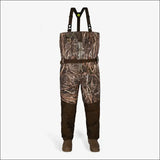 Omega Uninsulated Zip Waders | Mens - Realtree Max-7 - Regular 9